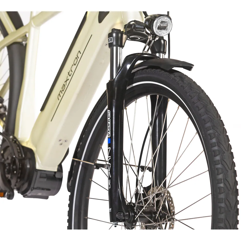 Maxtron E-Bike »MTS 21X« 11 Gang Shimano Deore Mittelmotor 250 W Pedelec Elektrofahrrad für Damen u. Herren Cityrad auf Rechnung online bestellen zollfrei
