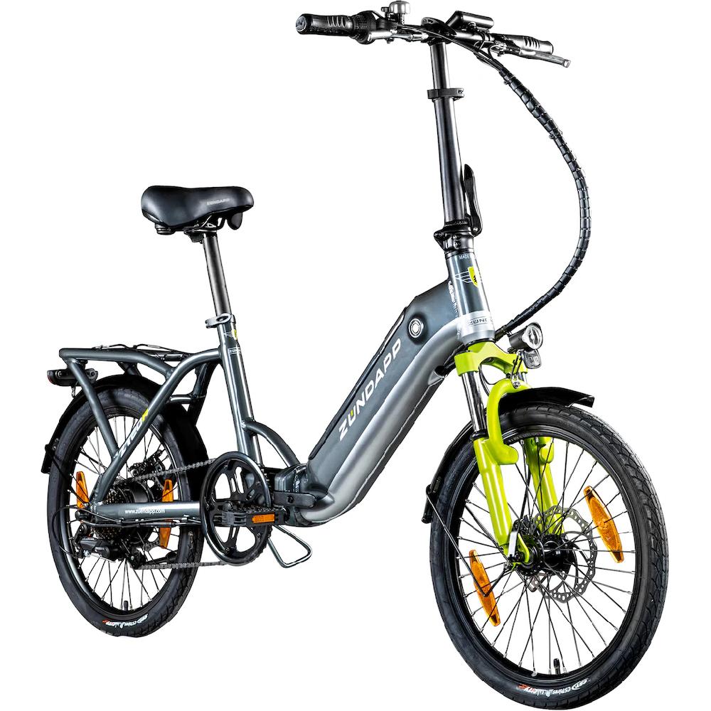 Zündapp E-Bike »ZT20R« 6 Gang Heckmotor 486 W Pedelec Elektrofahrrad für Damen u. Herren Faltrad auf Rechnung 50% Rabatt für begrenzte Zeit