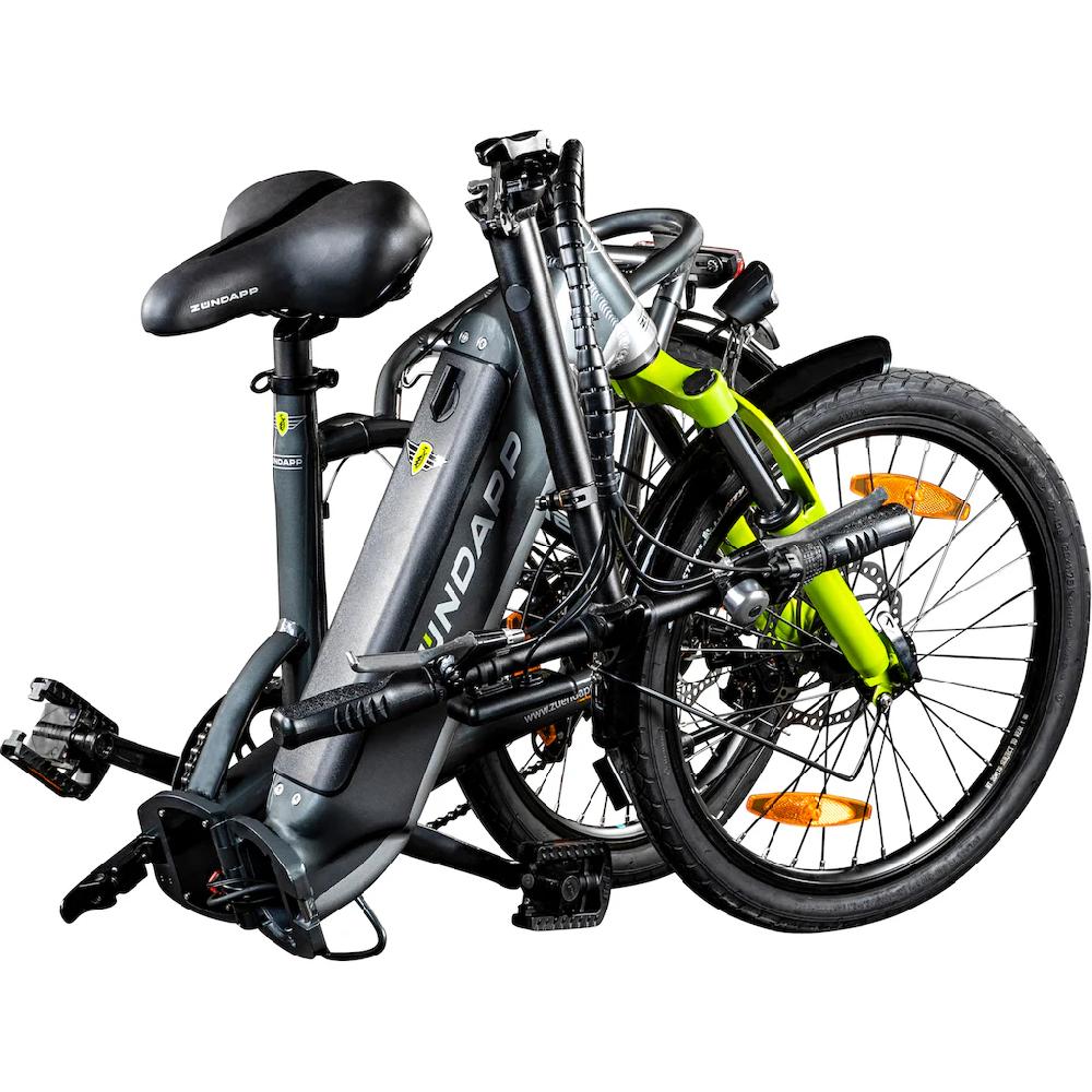 Zündapp E-Bike »ZT20R« 6 Gang Heckmotor 486 W Pedelec Elektrofahrrad für Damen u. Herren Faltrad auf Rechnung 50% Rabatt für begrenzte Zeit