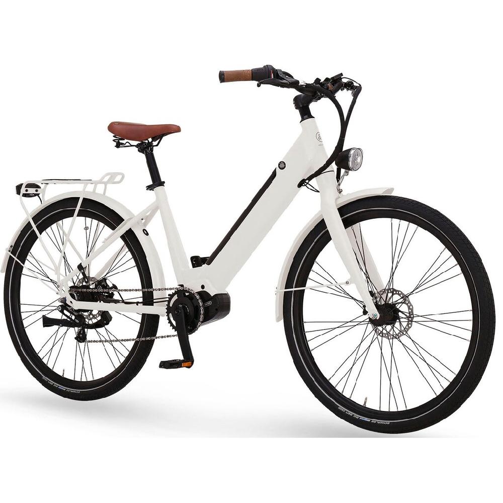 eGO Movement E-Bike »City 25 Julia Wave 45 cm Weiß 28"« Enviolo Mittelmotor 250 W Pedelec Elektrofahrrad für Damen u. Herren Cityrad 2025