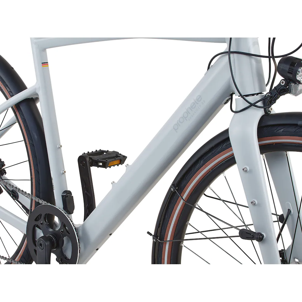 Prophete E-Bike »Urbanicer 2.9« 9 Gang Shimano Alivio Heckmotor 250 W Pedelec Elektrofahrrad für Herren Urbanbike Auslauf