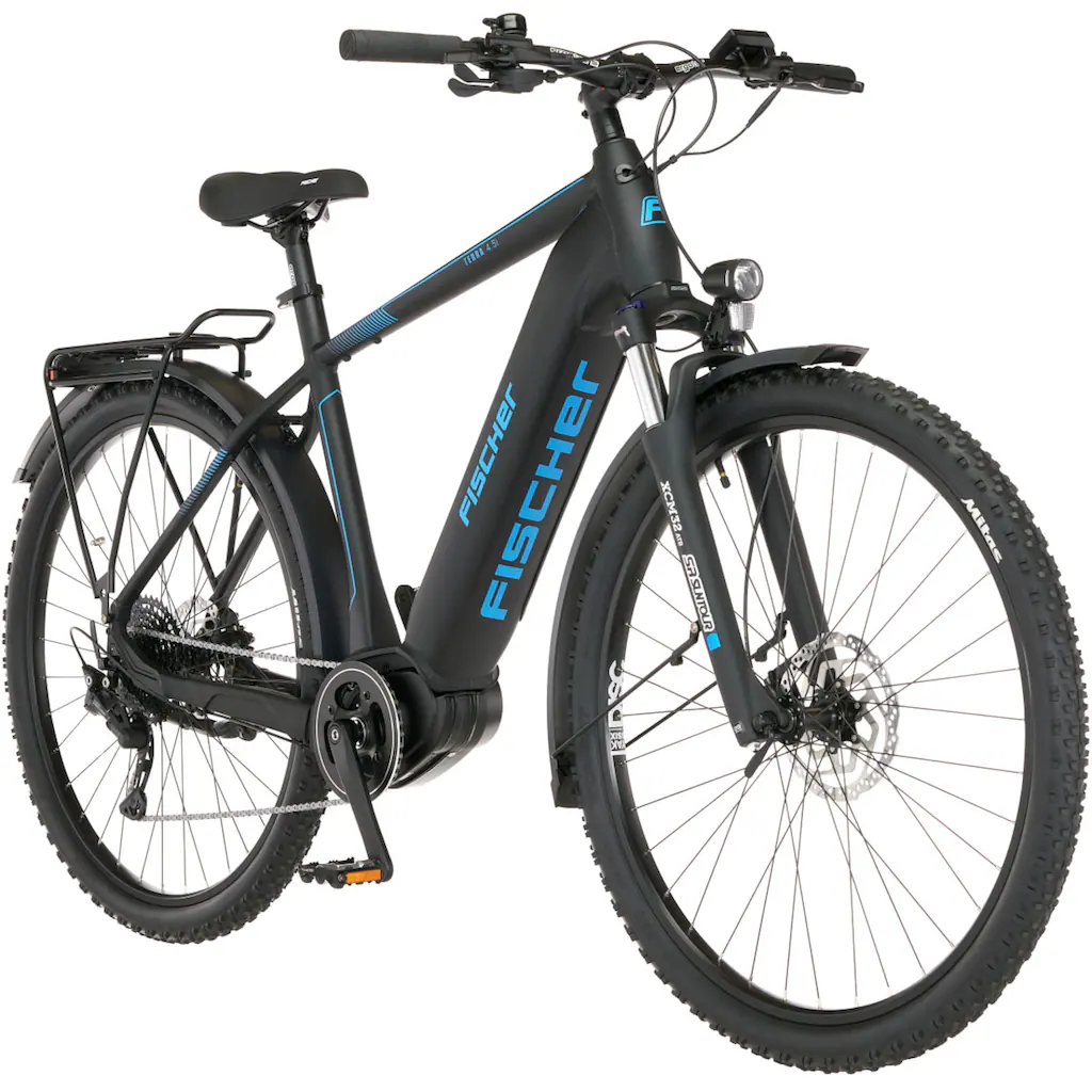 FISCHER Fahrrad E-Bike »TERRA 4.5i 522« 10 Gang Shimano Deore Mittelmotor 250 W (mit Schloss) Pedelec Elektrofahrrad für Damen u. Herren ATP Meist gekauft