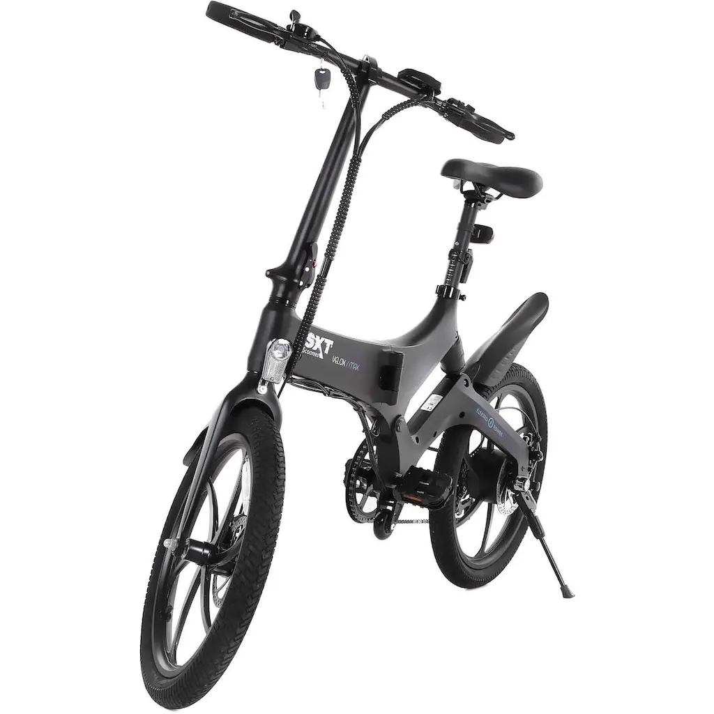 SXT Scooters E-Bike »Velox MAX« 6 Gang Heckmotor 250 W Pedelec Elektrofahrrad für Damen u. Herren auf Rechnung Kostenloser Versand