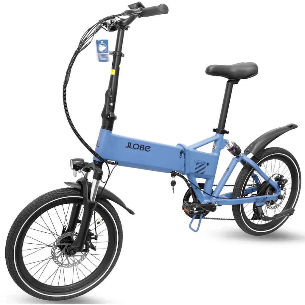 LLobe E-Bike »City III blau 36V / 10 4Ah« 3 Gang Shimano 7-Gang Shimano Kettenschaltung Frontmotor 250 W Pedelec Elektrofahrrad für Damen u. Herren auf Rechnung online bestellen Günstig kaufen