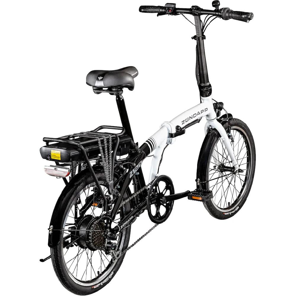 Zündapp E-Bike »Z120« 7 Gang Shimano Tourney Heckmotor 250 W Pedelec Elektrofahrrad für Damen u. Herren Klapprad auf Rechnung online kaufen Begrenztes Angebot