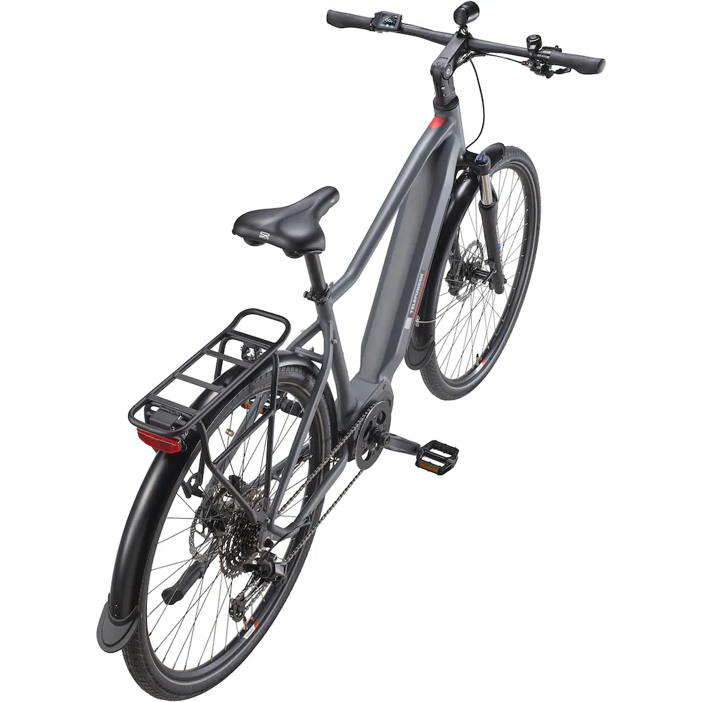 Telefunken E-Bike »SUV700« 10 Gang Shimano Mittelmotor 250 W (29 Zoll Straßenzulassung Scheibenbremsen) Pedelec Elektrofahrrad für Herren u. Damen Trekkingrad Cityrad auf Raten Exklusivangebot
