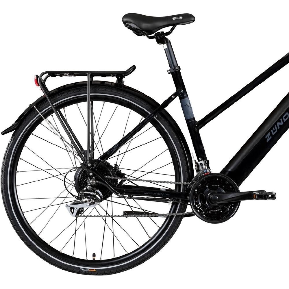 Zündapp E-Bike »Z810« 24 Gang Shimano Altus RD-M310 Heckmotor 250 W Pedelec Elektrofahrrad für Damen Trekkingrad auf Raten Muttertagsangebot