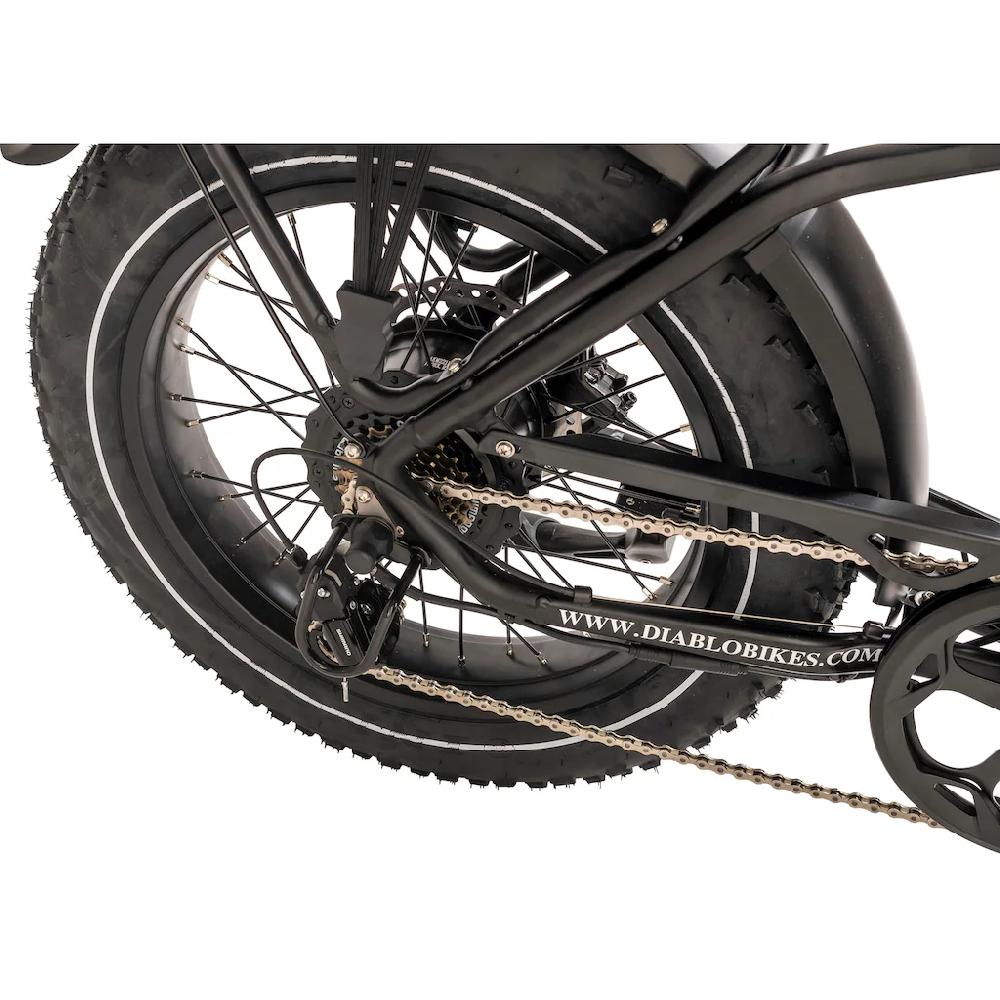 DIABLO BIKES E-Bike »XR1« 7 Gang Shimano Tourney Heckmotor 250 W Pedelec Elektrofahrrad für Damen u. Herren Cityrad Valentinstagsangebot