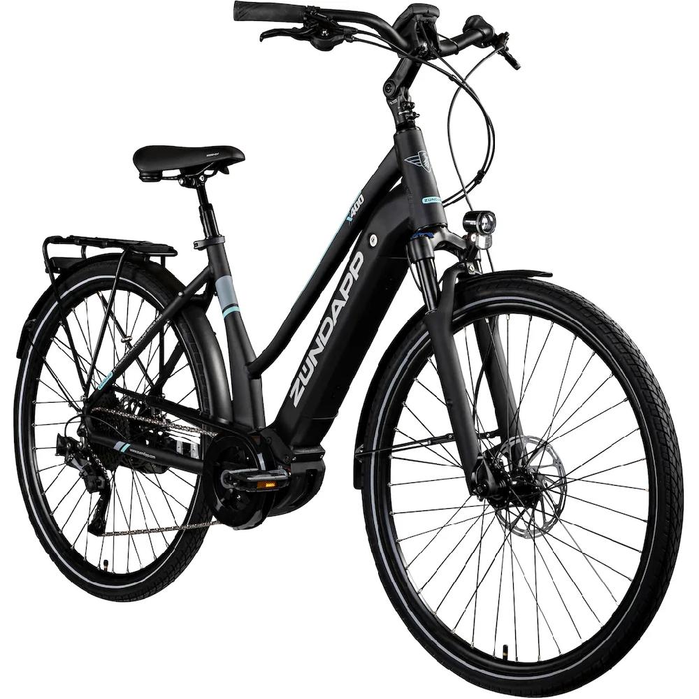 Zündapp E-Bike »X400« 11 Gang Shimano Deore XT Mittelmotor 250 W Pedelec Elektrofahrrad für Damen u. Herren Trekkingrad Lagerräumung