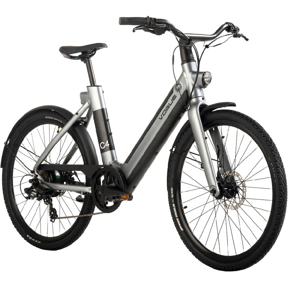 VOGUE BIKE E-Bike »C4« 7 Gang Shimano Tourney Heckmotor 250 W Pedelec Elektrofahrrad für Damen u. Herren Cityrad auf Rechnung Heißer Verkauf