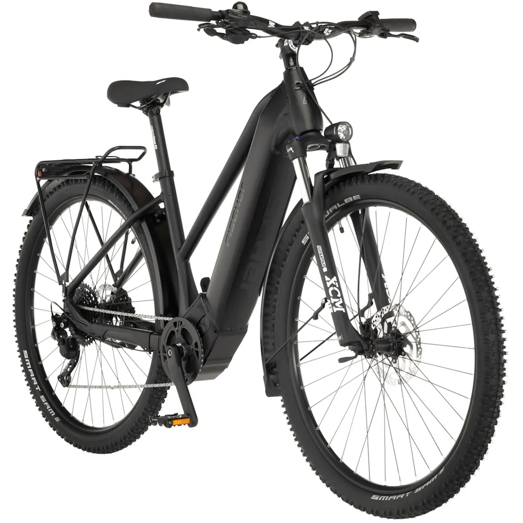 FISCHER Fahrrad E-Bike »TERRA 8.0i 45« 10 Gang Shimano Deore Mittelmotor 250 W (mit Fahrradschloss) Pedelec Elektrofahrrad für Damen u. Herren ATP auf Rechnung online bestellen Neueste Mode
