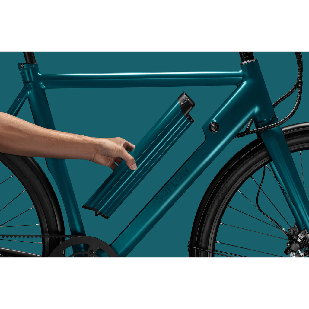 soflow E-Bike »SO Bike« (mit Carbon Drive Riemen-Antriebssystem) Pedelec Elektrofahrrad für Damen u. Herren Urbanbike Online Outlet