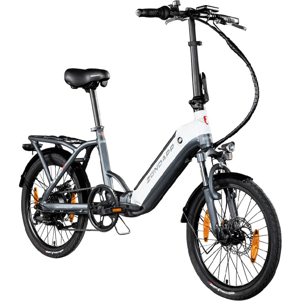 Zündapp E-Bike »ZT20R« 6 Gang Heckmotor 250 W Pedelec Elektrofahrrad für Damen u. Herren Faltrad auf Rechnung online bestellen Zeitlich begrenztes Angebot