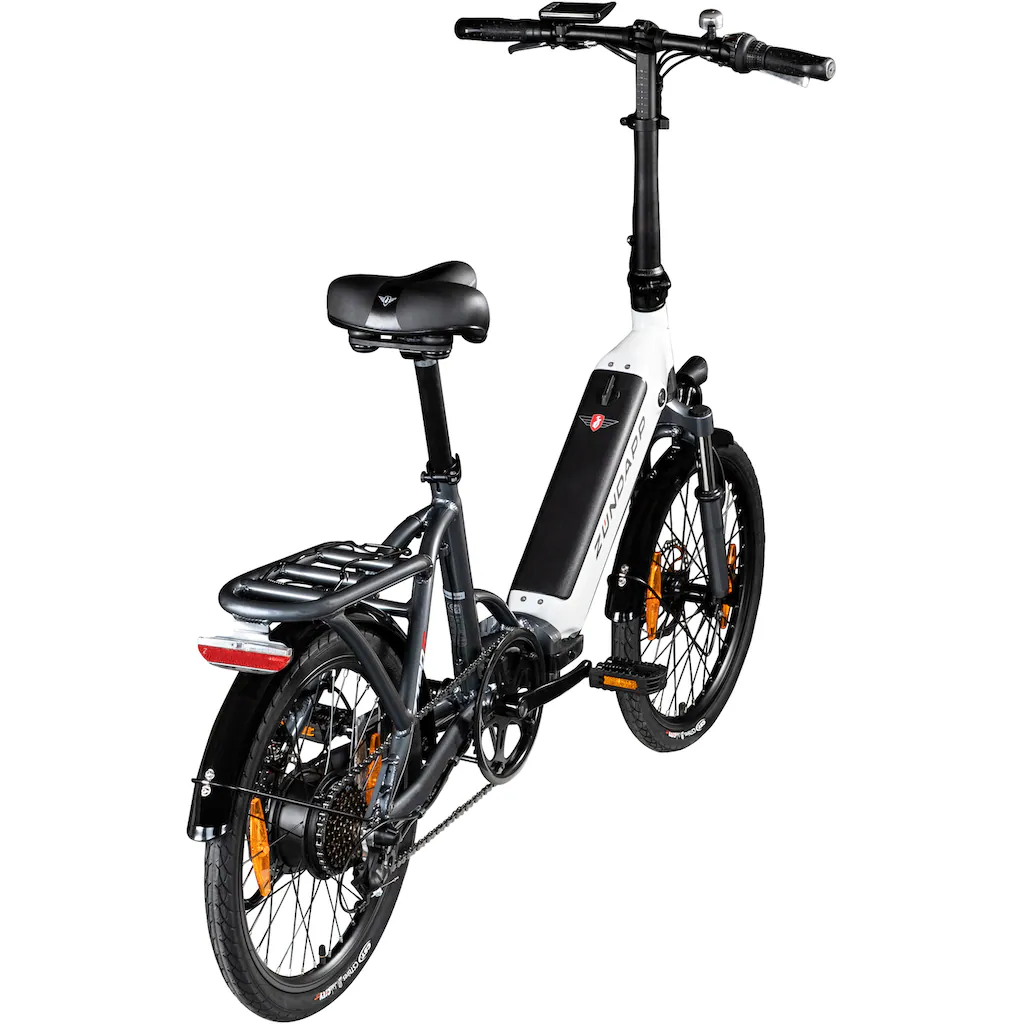 Zündapp E-Bike »ZT20R« 6 Gang Heckmotor 250 W Pedelec Elektrofahrrad für Damen u. Herren Faltrad auf Rechnung online bestellen Zeitlich begrenztes Angebot