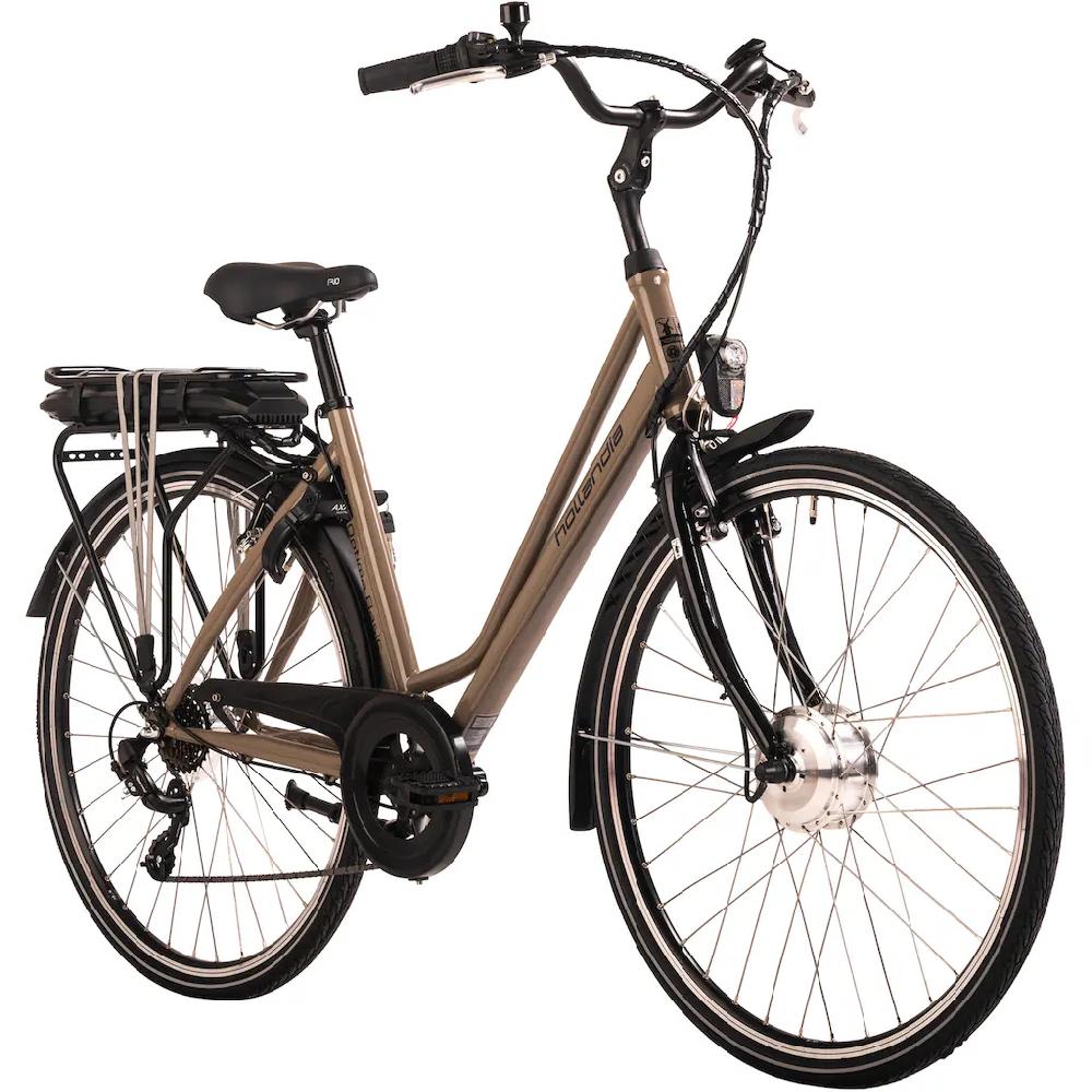 Hollandia E-Bike »Optima Basic« 7 Gang Shimano Tourney Frontmotor 250 W Pedelec Elektrofahrrad für Damen u. Herren Cityrad auf Rechnung kaufen Exklusive Angebote