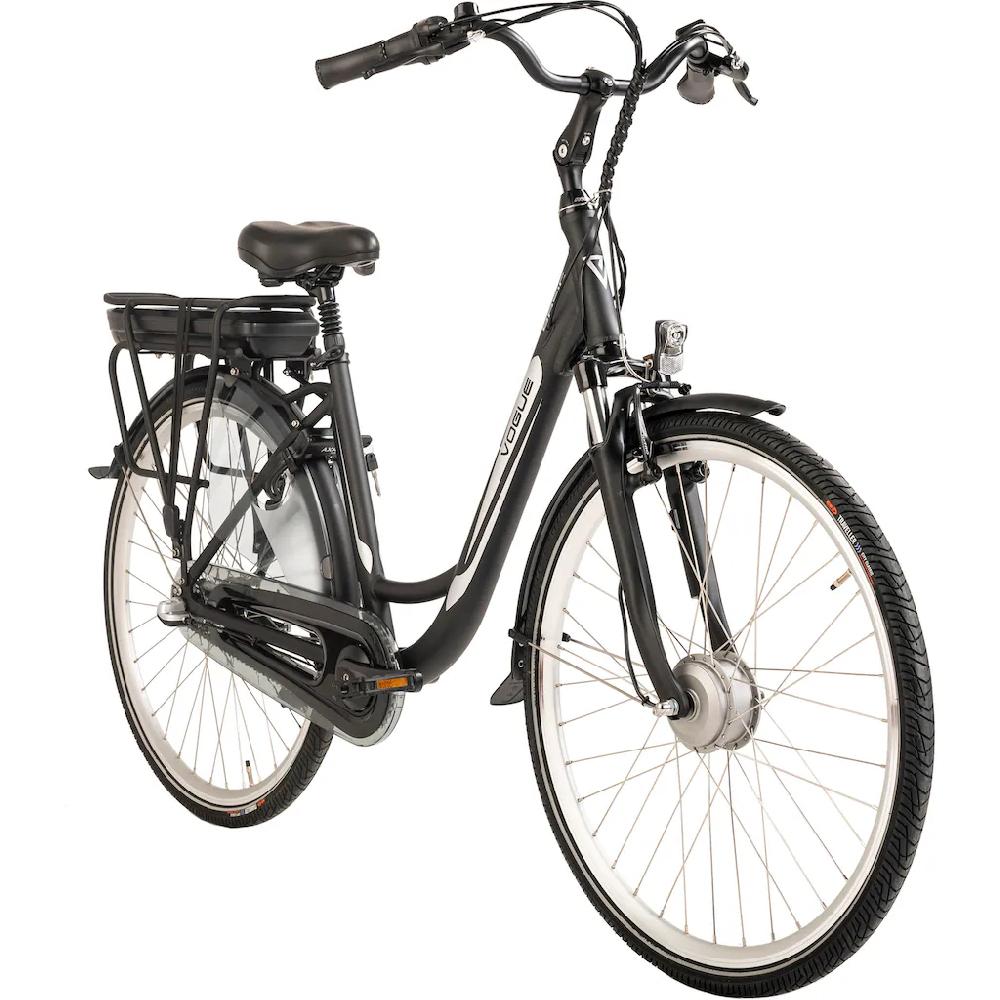 VOGUE BIKE E-Bike »Basic« 3 Gang Shimano Nexus Frontmotor 250 W Pedelec Elektrofahrrad für Damen u. Herren Cityrad auf Rechnung online bestellen Blitzangebot