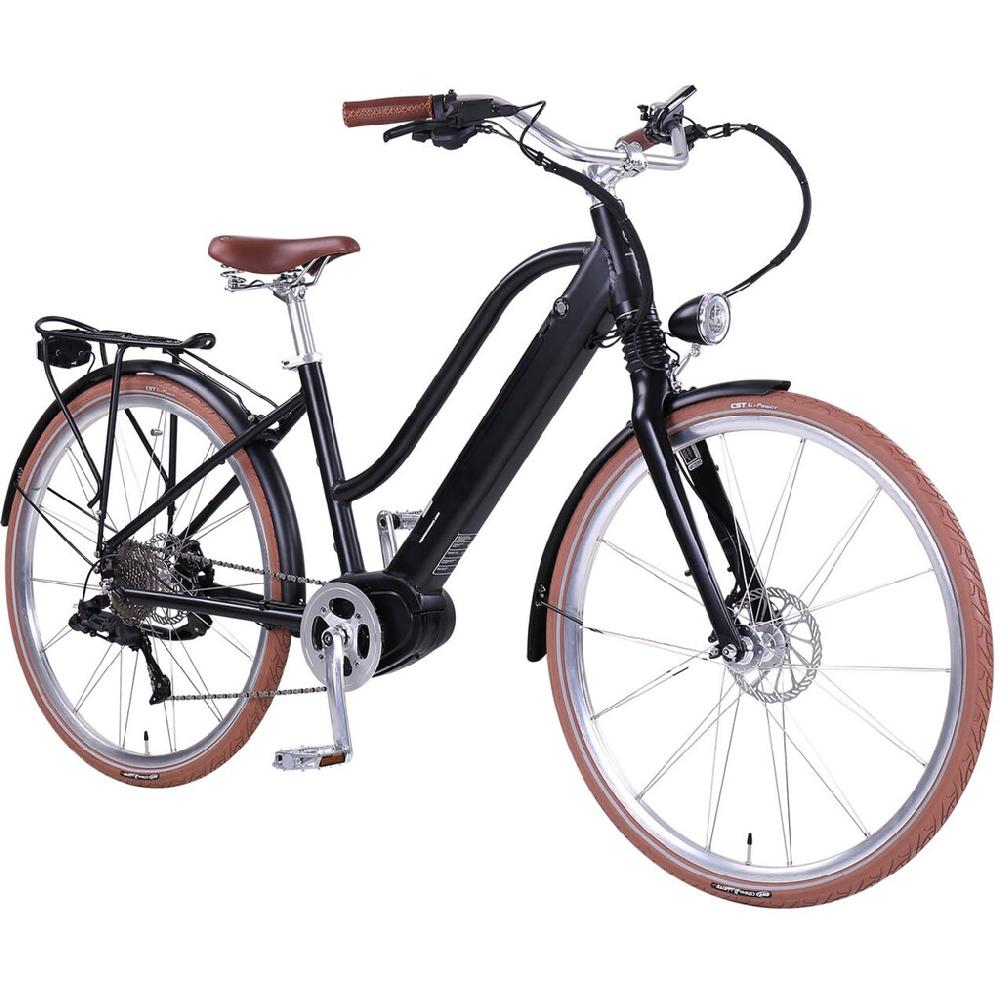 eGO Movement E-Bike »Classic 25 Cleopatra Trapez 45 cm Schwarz 28"« 10 Gang Shimano Deore Mittelmotor 250 W Pedelec Elektrofahrrad für Damen u. Herren Cityrad auf Rechnung online kaufen Räumungsverkauf