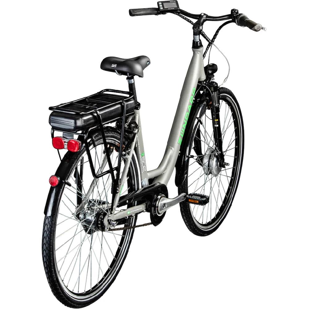 Zündapp E-Bike »Z502« 7 Gang Frontmotor 240 W Pedelec Elektrofahrrad für Damen u. Herren Cityrad auf Raten Kauf eins, bekomm eins gratis