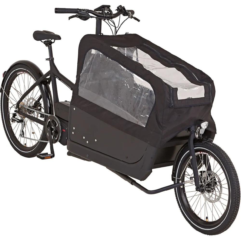 Prophete E-Bike »CARGO Plus 22.ETL.10« 8 Gang Shimano Acero Mittelmotor 250 W Pedelec Elektrofahrrad für Damen u. Herren Lastenrad Tägliche Deals