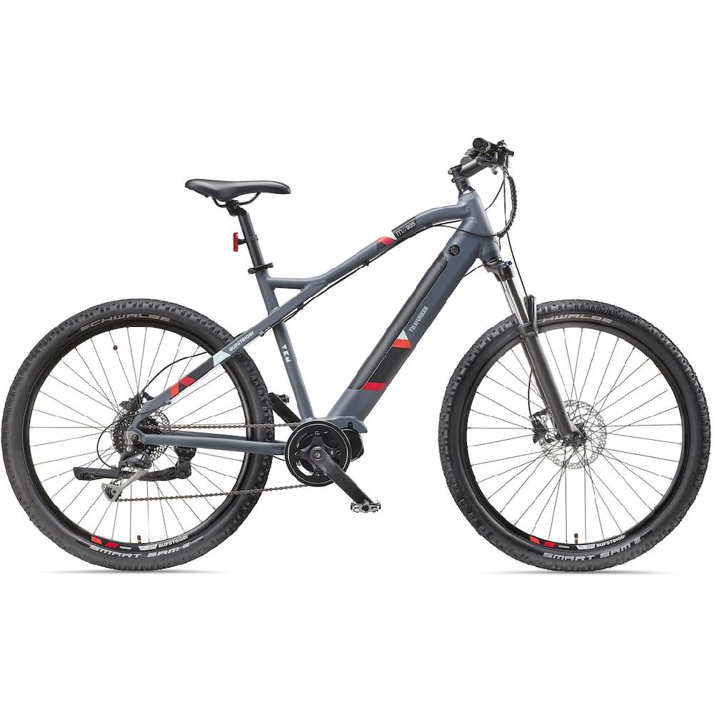 Telefunken E-Bike »Aufsteiger M925« 8 Gang Shimano Acera Mittelmotor 250 W Pedelec Elektrofahrrad für Damen u. Herren MTB Mountainbike Zeitbegrenzte Promotion