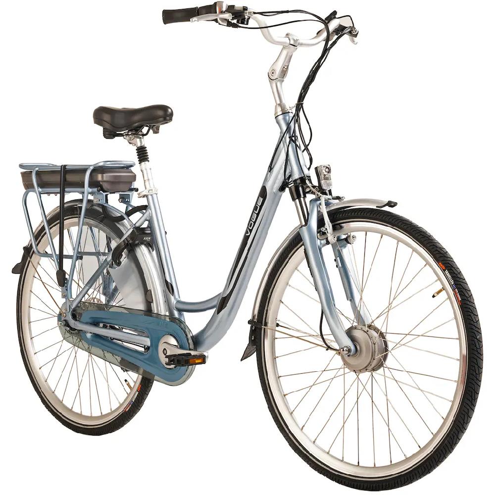 VOGUE BIKE E-Bike »Basic« 7 Gang Shimano Nexus Frontmotor 250 W Pedelec Elektrofahrrad für Damen u. Herren Cityrad Bis zu 60% Rabatt