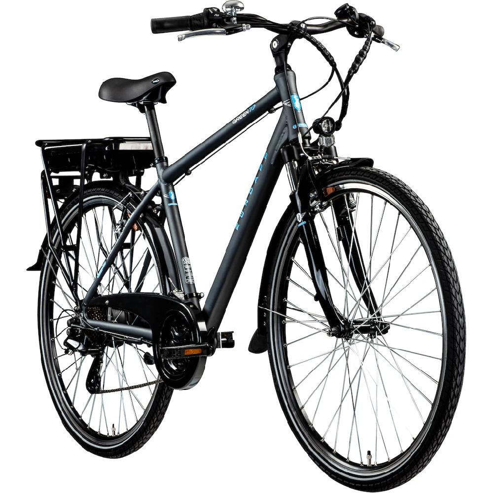 Zündapp E-Bike »Green 7.7 Herren« 21 Gang Shimano Altus Heckmotor 250 W Pedelec Elektrofahrrad für Damen u. Herren Trekkingrad Sonderangebot der Fabrik