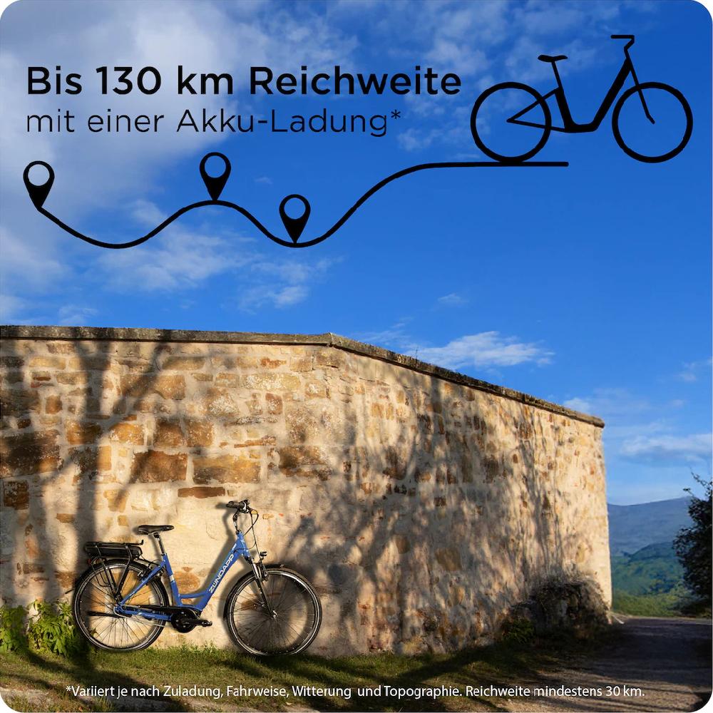 Zündapp E-Bike »X200« 7 Gang Shimano Nexus Mittelmotor 250 W Pedelec Elektrofahrrad für Damen u. Herren Cityrad Black Friday Preise