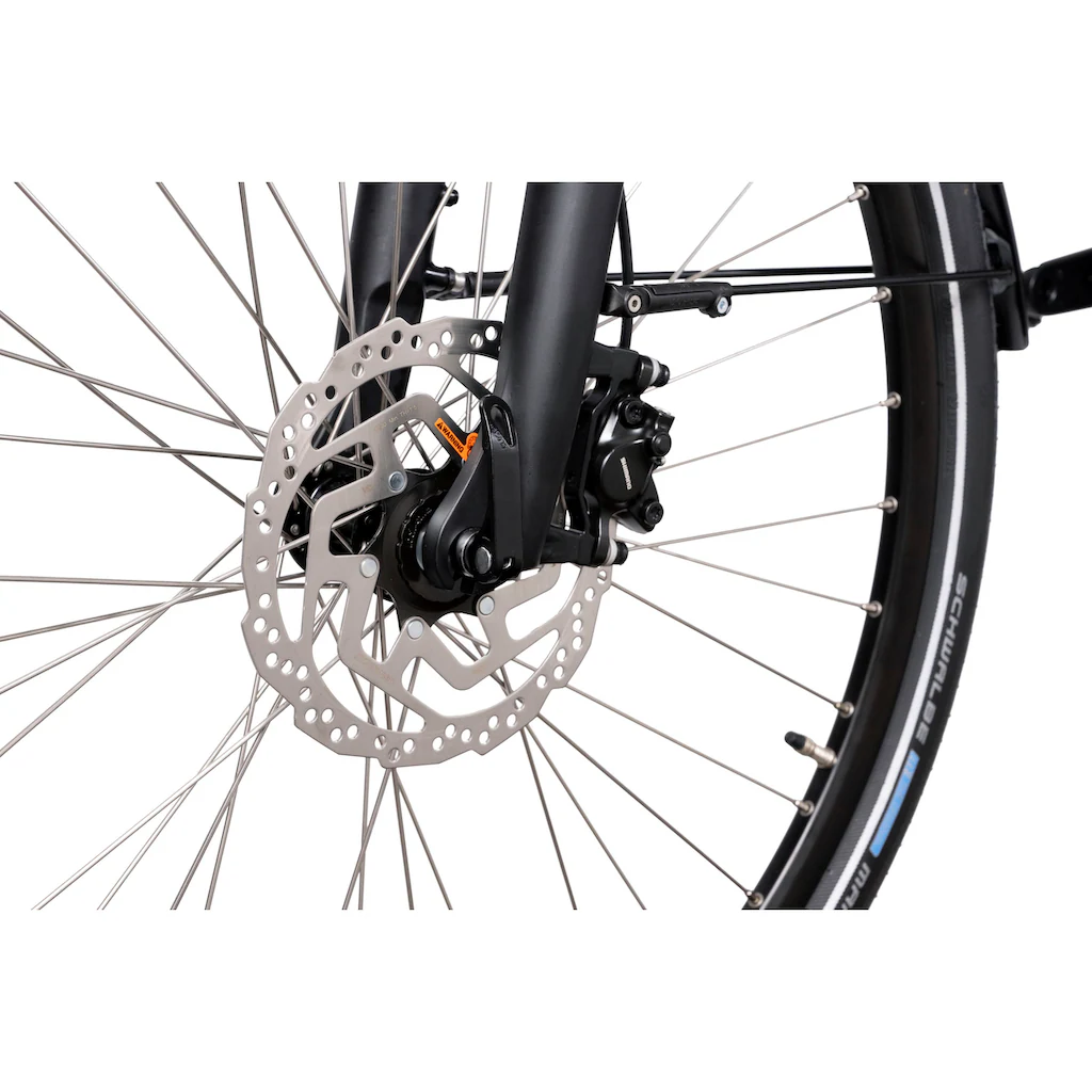 HAWK Bikes E-Bike »eCity Wave 400« 8 Gang Shimano Pedelec Elektrofahrrad für Damen u. Herren Cityrad auf Rechnung online kaufen 50% Rabatt für begrenzte Zeit