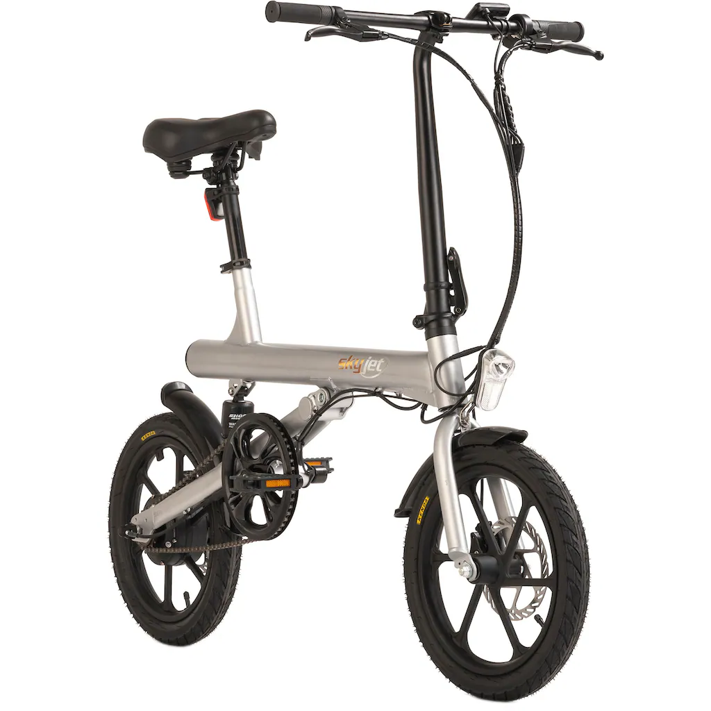 skyjet E-Bike »1S« 1 Gang Heckmotor 250 W Pedelec Elektrofahrrad für Damen u. Herren Klapprad auf Raten Angebote
