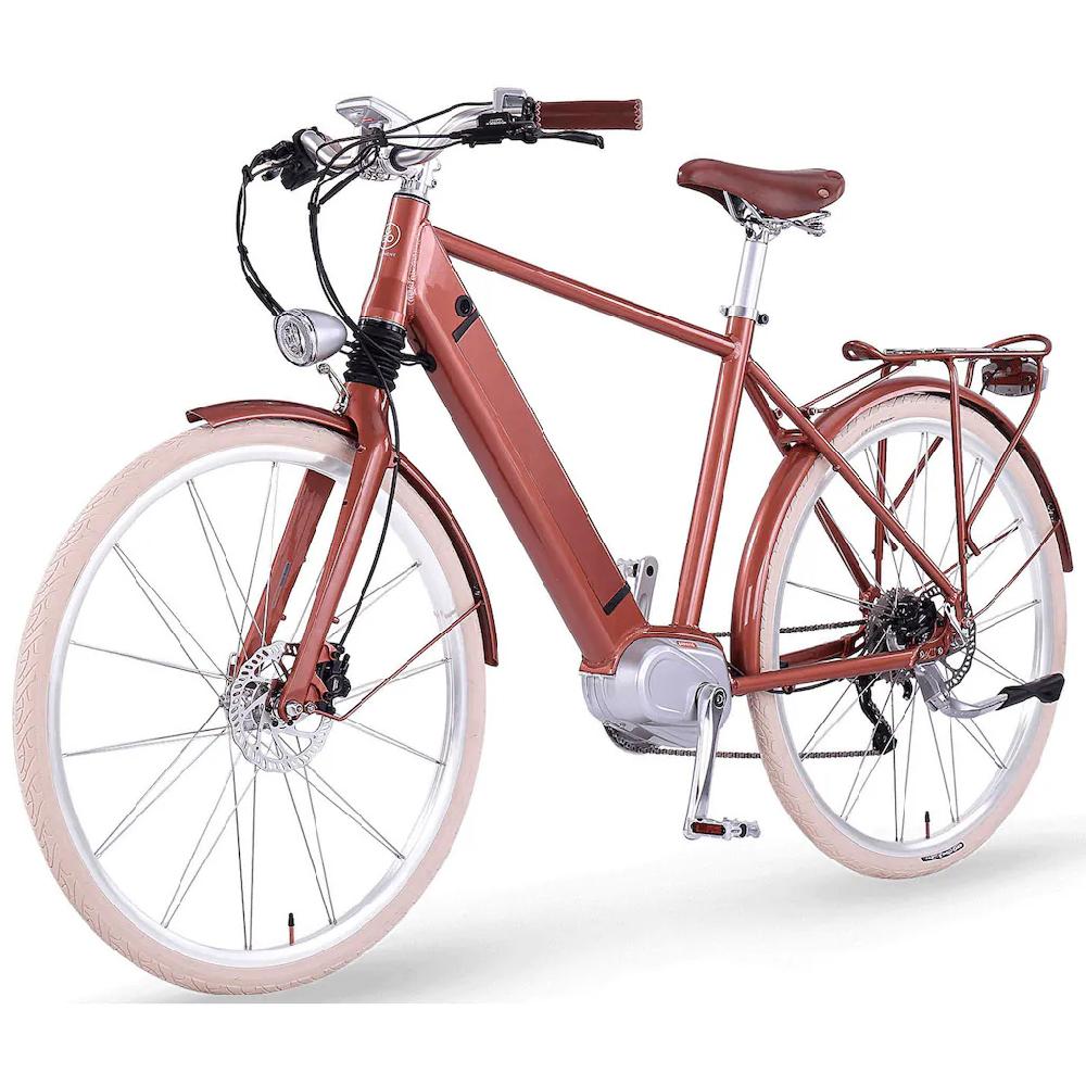 eGO Movement E-Bike »Classic 25 Cäsar Herren 54 cm Bronze 28"« 10 Gang Shimano Deore Mittelmotor 250 W Pedelec Elektrofahrrad für Damen u. Herren Cityrad auf Rechnung bestellen Limitierter Zeitrabatt
