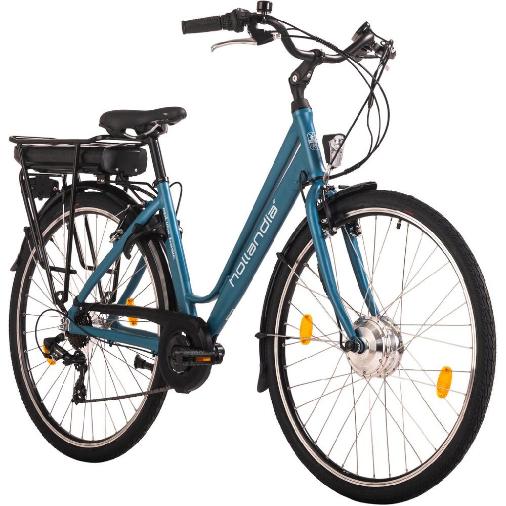 Hollandia E-Bike »Optima Basic« 7 Gang Shimano Tourney Frontmotor 250 W Pedelec Elektrofahrrad für Damen u. Herren Cityrad Günstig kaufen