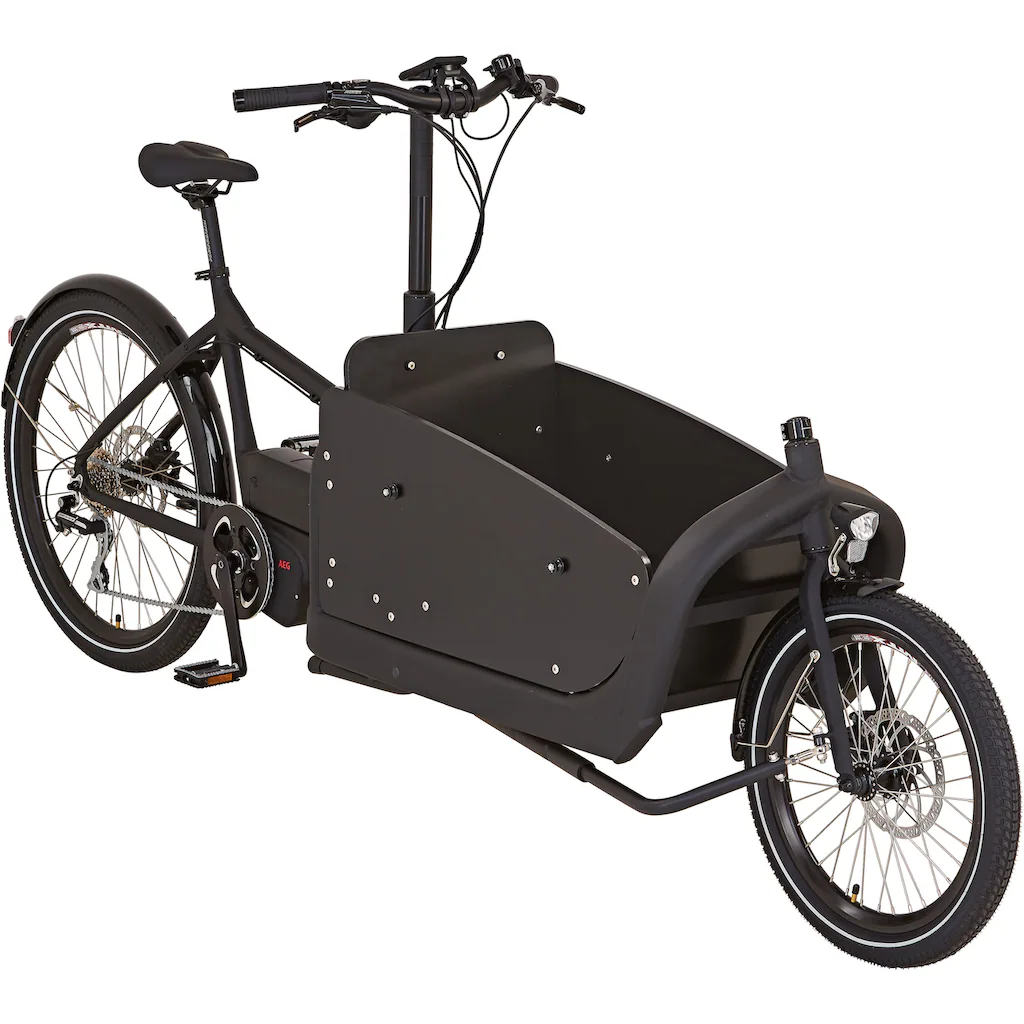 Prophete E-Bike »CARGO 22.ETL.20« 8 Gang Shimano Acera Mittelmotor 250 W Pedelec Elektrofahrrad für Damen u. Herren Lastenrad auf Rechnung bestellen Zeitlich begrenztes Angebot