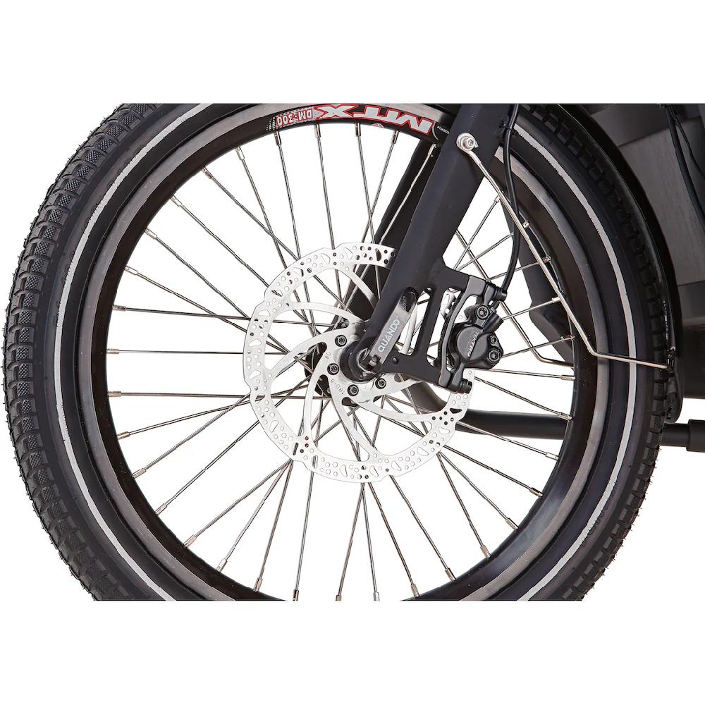 Prophete E-Bike »CARGO 22.ETL.20« 8 Gang Shimano Acera Mittelmotor 250 W Pedelec Elektrofahrrad für Damen u. Herren Lastenrad auf Rechnung bestellen Zeitlich begrenztes Angebot