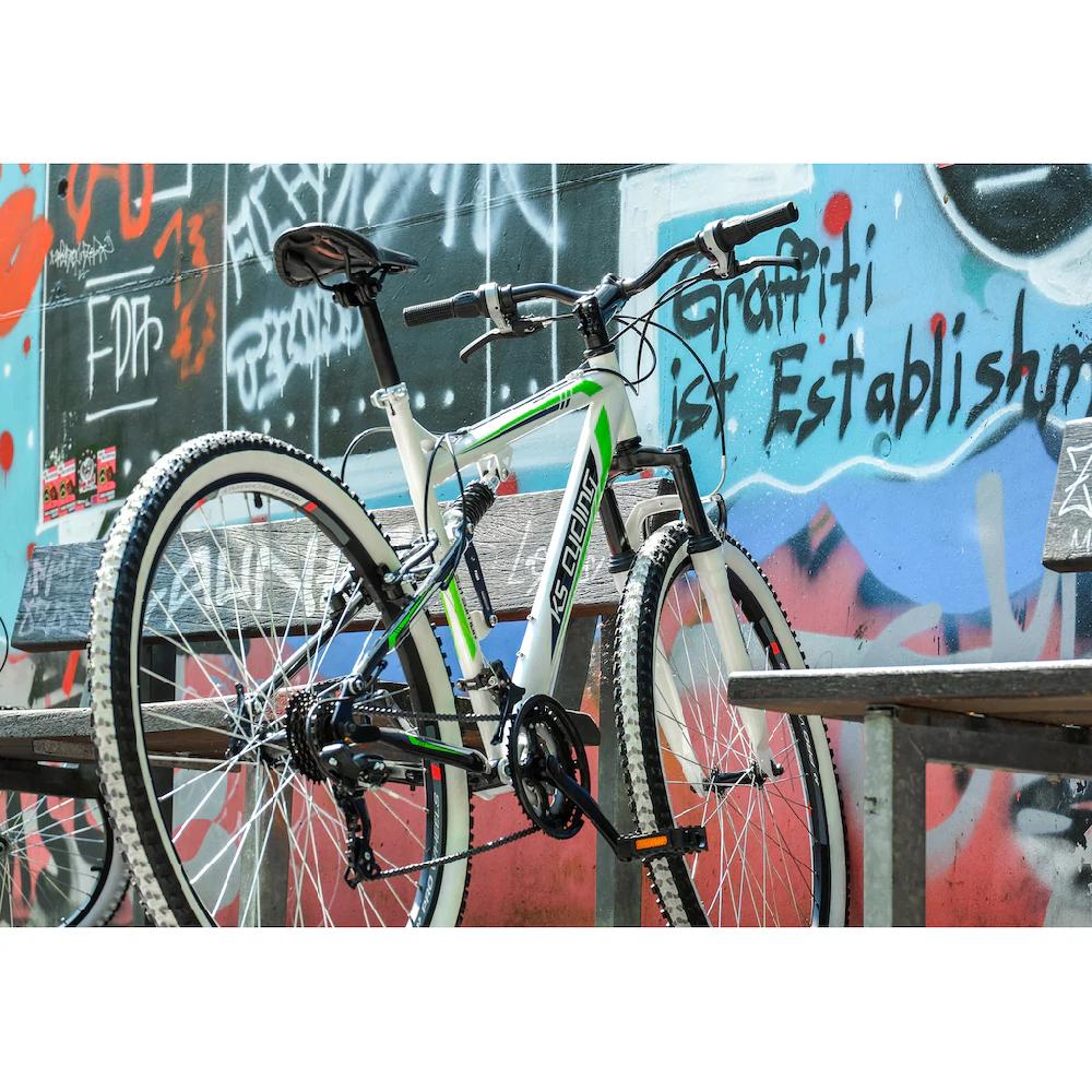 KS Cycling Mountainbike »Scrawler« 21 Gang Shimano Tourney Schaltwerk Kettenschaltung für Herren Kettenschaltung auf Rechnung bestellen Super Sparpreis