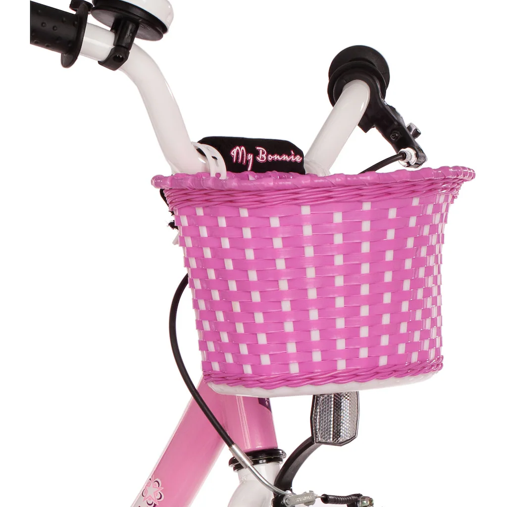 Bachtenkirch Kinderfahrrad »"MY BONNIE" rosa/ weiß« 1 Gang ohne Schaltung Kostenlose Rückgabe