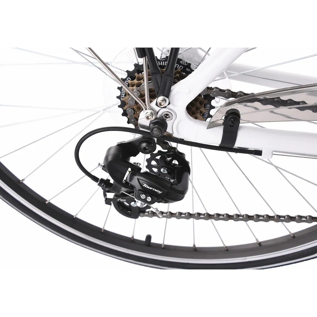 KS Cycling Trekkingrad »Metropolis« 21 Gang Shimano Tourney Schaltwerk Kettenschaltung für Damen Kettenschaltung Letzte 3 Tage