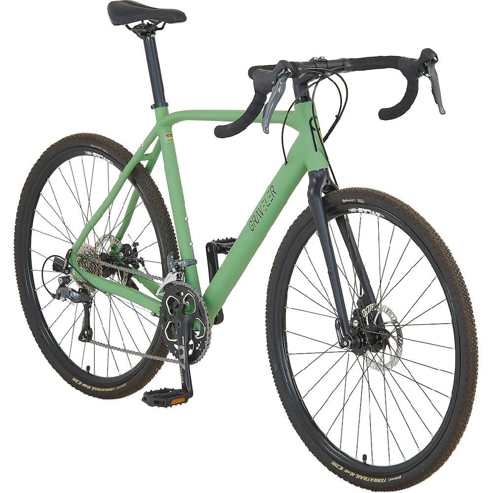 Prophete Gravelbike »Prohete Graveler« 16 Gang Shimano Claris Schaltwerk Kettenschaltung auf Rechnung Bis zu 60% Rabatt