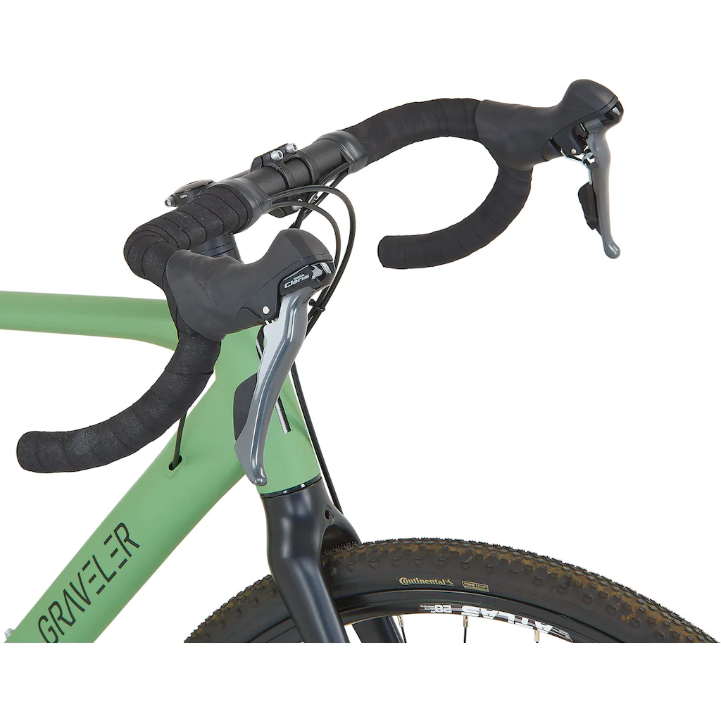 Prophete Gravelbike »Prohete Graveler« 16 Gang Shimano Claris Schaltwerk Kettenschaltung auf Rechnung Bis zu 60% Rabatt
