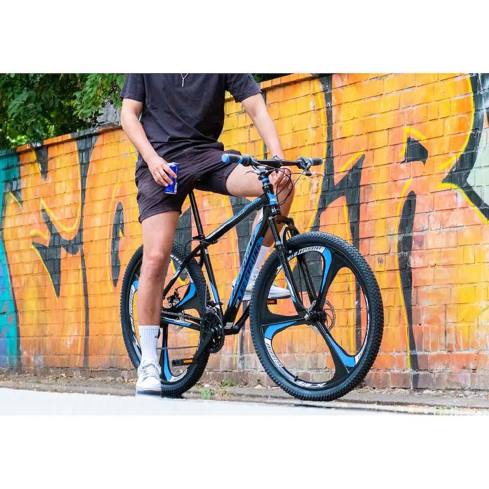 KS Cycling Mountainbike »Sharp« 21 Gang Shimano Tourney Schaltwerk Kettenschaltung für Herren Kettenschaltung auf Rechnung Vierteljährliche Förderung