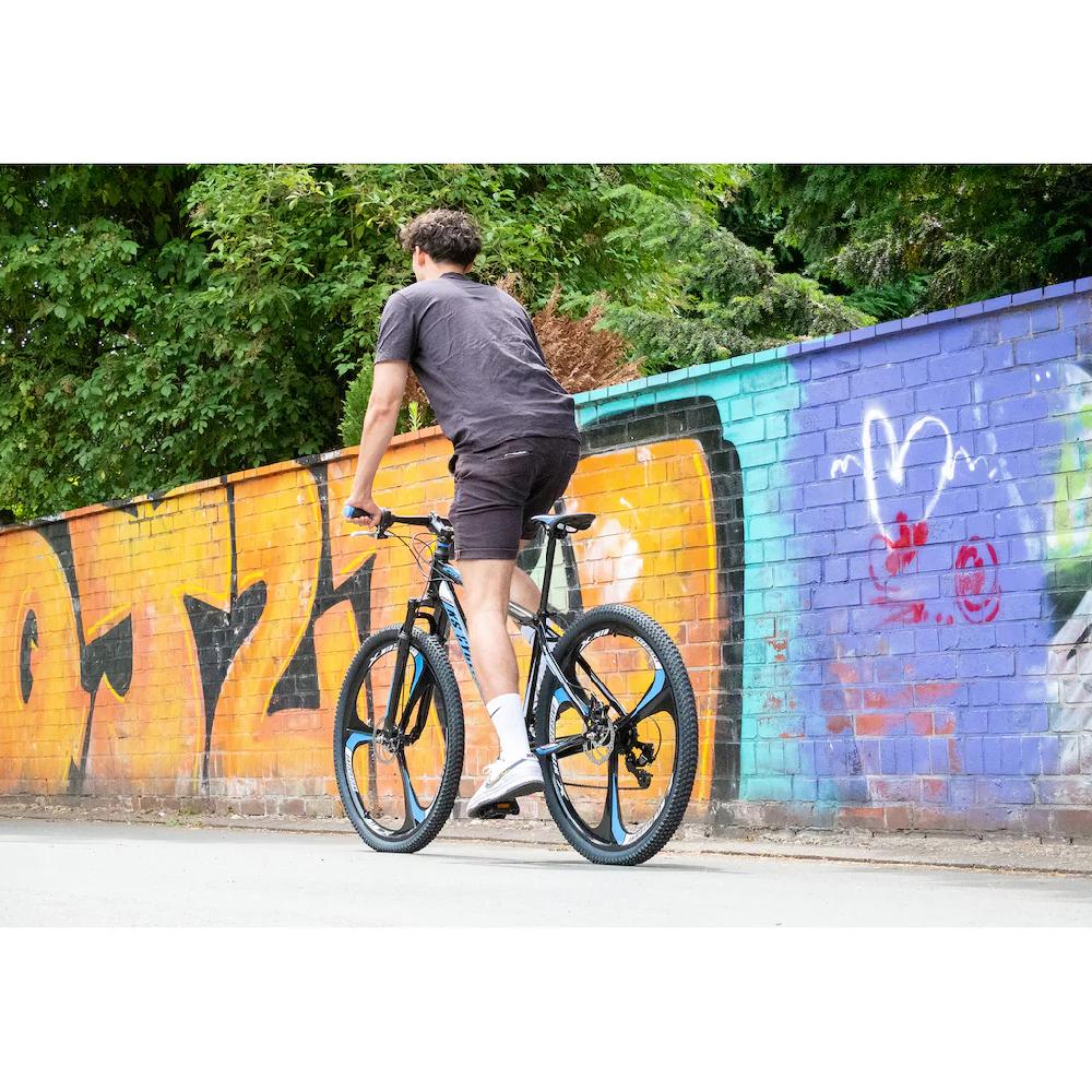 KS Cycling Mountainbike »Sharp« 21 Gang Shimano Tourney Schaltwerk Kettenschaltung für Herren Kettenschaltung auf Rechnung Vierteljährliche Förderung