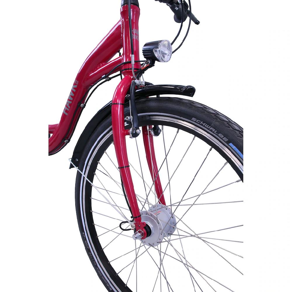 HAWK Bikes Jugendfahrrad »City Wave GIRLS« 3 Gang Shimano Nexus 3-Gang Schaltwerk für Damen auf Rechnung bestellen Fabrikladen