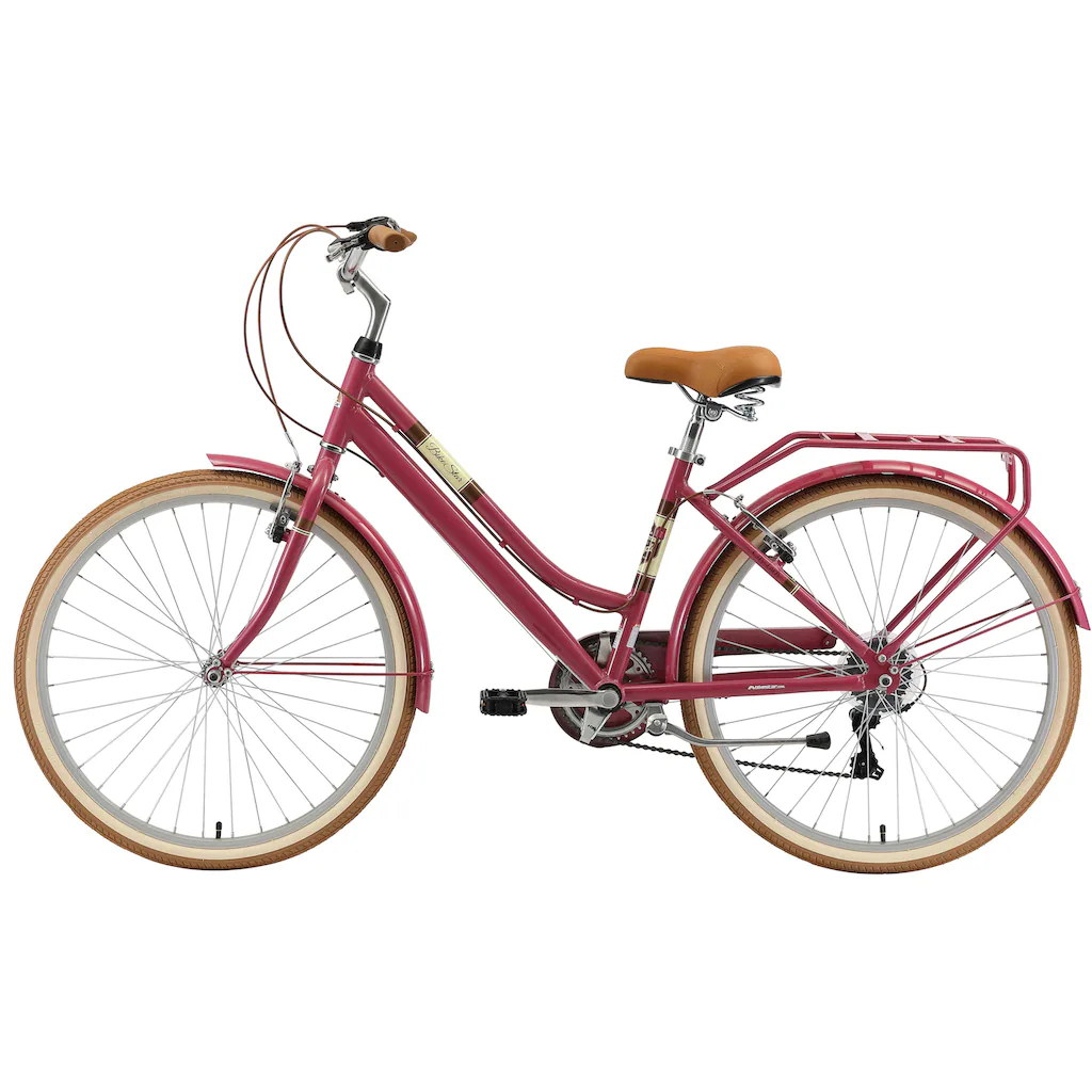 Bikestar Cityrad 7 Gang Shimano RD-TY21 Schaltwerk Kettenschaltung für Damen Kettenschaltung auf Rechnung kaufen Speichern exportieren