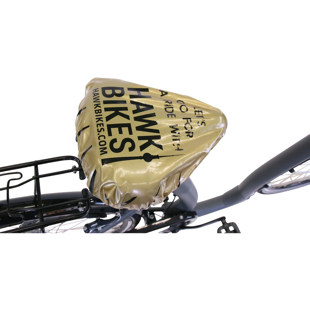 HAWK Bikes Cityrad »City Comfort Deluxe Plus Grey« 7 Gang Shimano Nexus Schaltwerk für Damen und Herren auf Raten Black Friday Preise