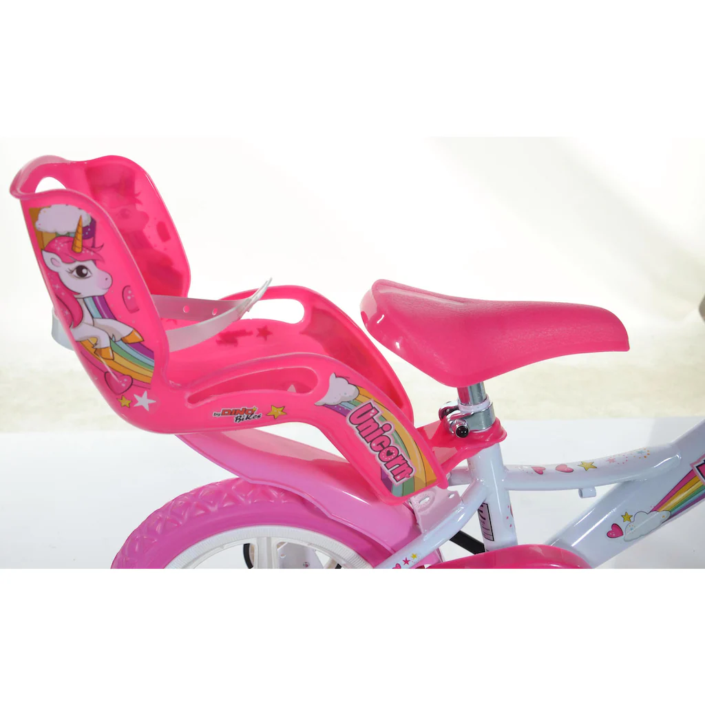 Dino Kinderfahrrad »Unicorn Einhorn« 1 Gang mit Stützrädern Korb und Puppensitz Rabatte dieses Monats