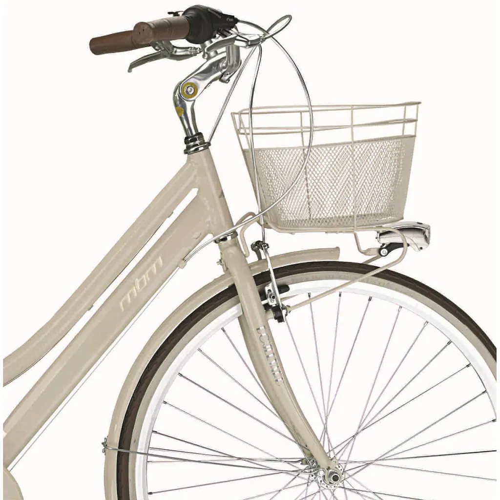 MBM Trekkingrad »New Boulevard« 18 Gang Shimano TY300 Schaltwerk Kettenschaltung für Damen Kettenschaltung auf Rechnung bestellen Begrenztes Angebot