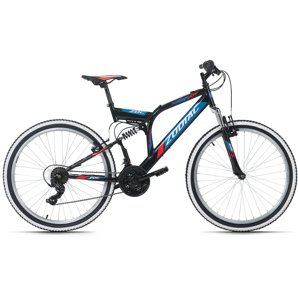KS Cycling Mountainbike »Zodiac« 21 Gang Shimano Tourney Schaltwerk Kettenschaltung für Damen und Herren Kettenschaltung auf Rechnung
