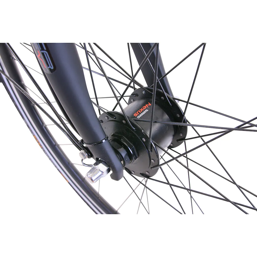 HAWK Bikes Trekkingrad »HAWK Trekking Gent Premium Plus Black« 24 Gang microSHIFT auf Rechnung Zeitlich begrenztes Angebot
