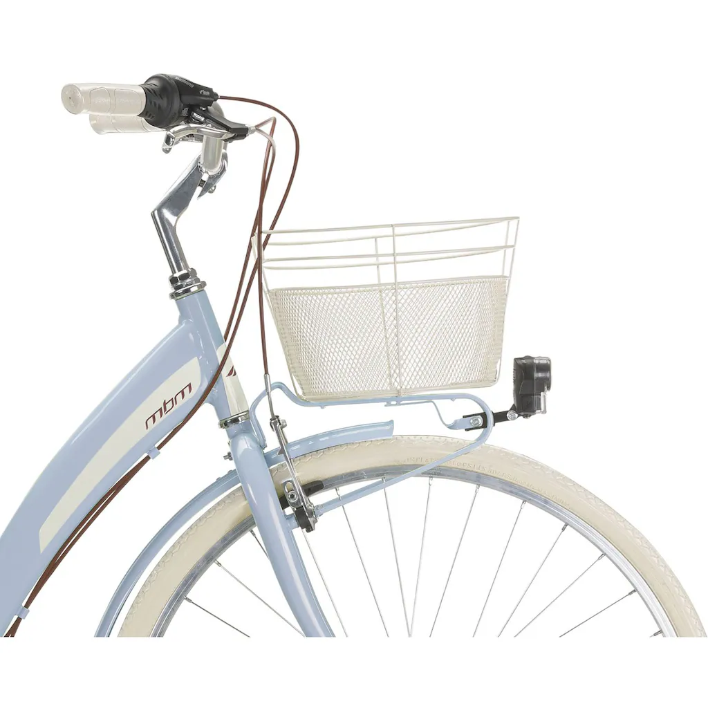MBM Cityrad »NEW Primavera« 6 Gang Shimano TY300 Schaltwerk Kettenschaltung für Damen Kettenschaltung Große Rabatte