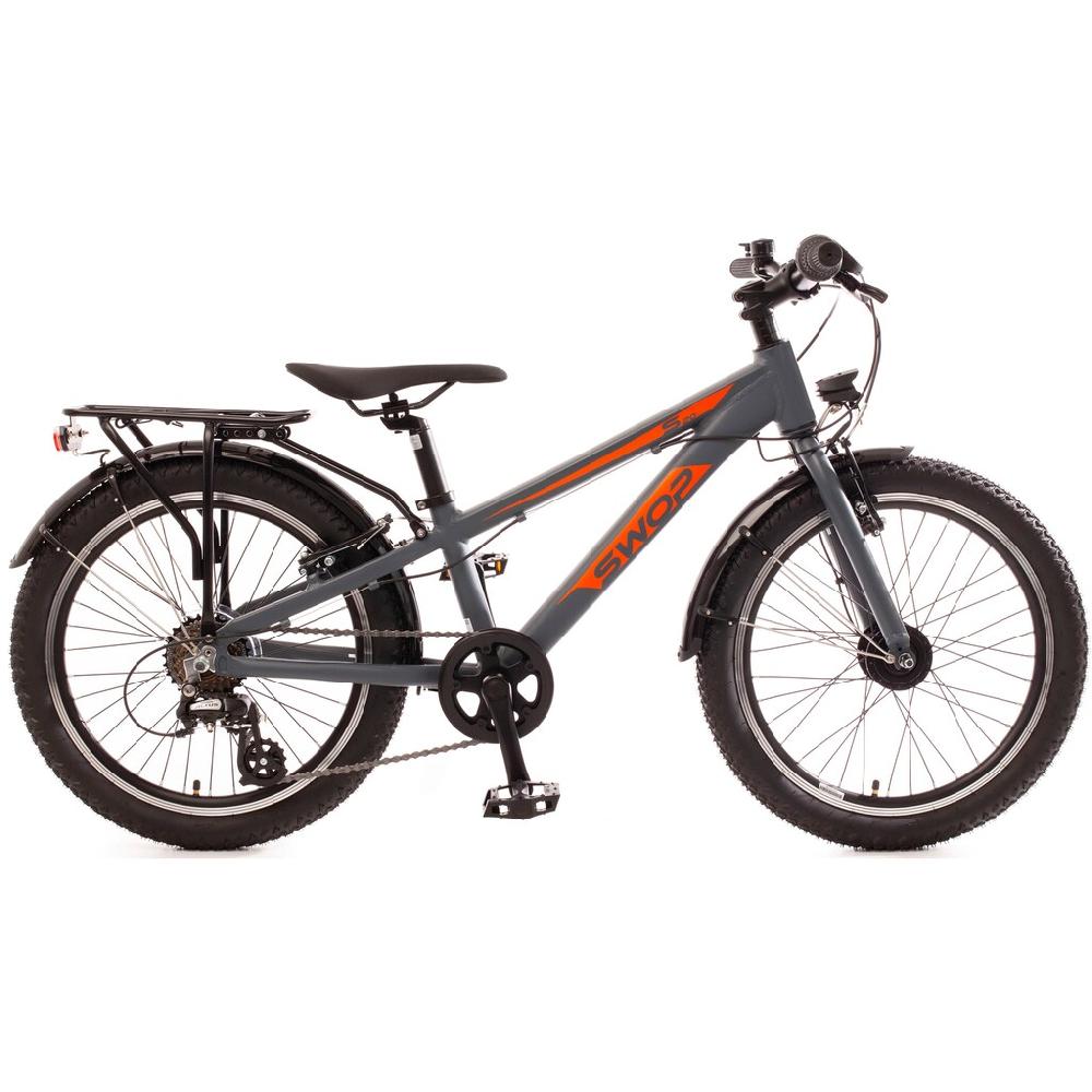 Bachtenkirch ATB »20" "SWOP" Jugendfahrrad matt-grau« 7 Gang Shimano Altus Schaltwerk Kettenschaltung Tägliche Deals