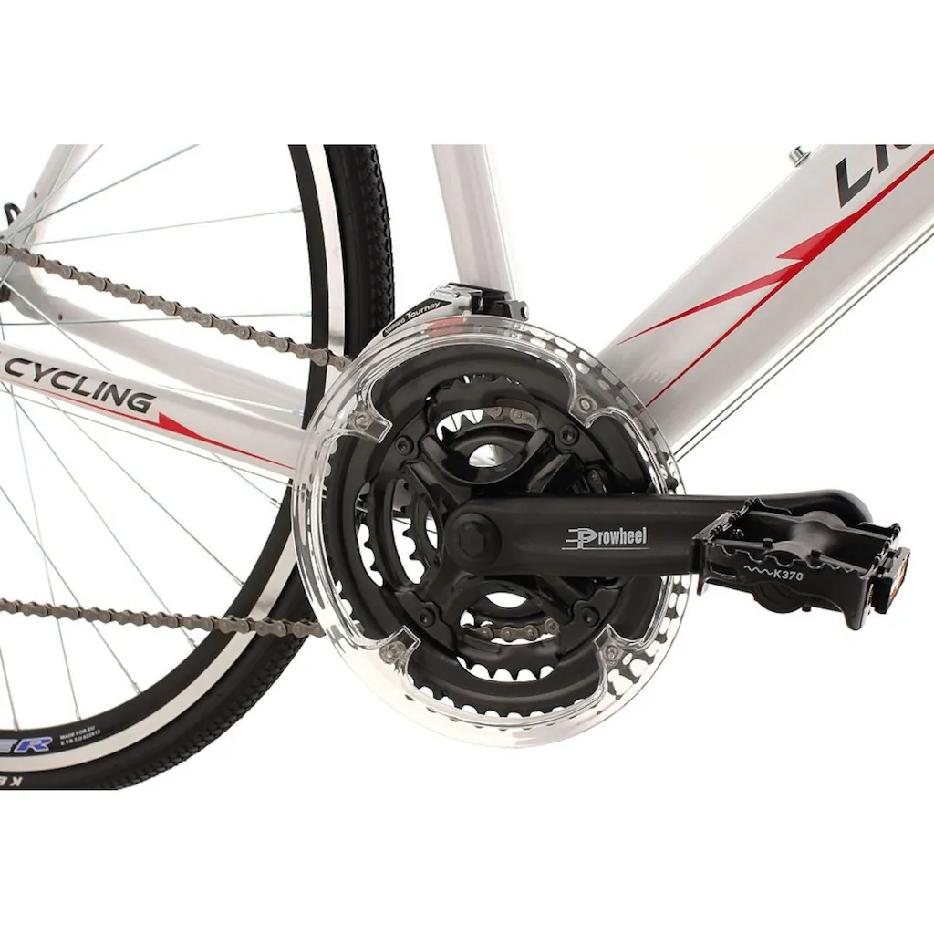 KS Cycling Fitnessbike »Lightspeed« 21 Gang Shimano Tourney RD-TX 35 Schaltwerk Kettenschaltung für Damen und Herren Kettenschaltung auf Raten Discount Store für neue Produkte